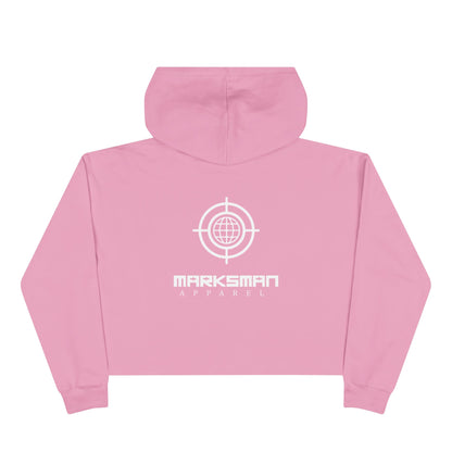 "Dressed to Kill" Edgy Crop Hoodie