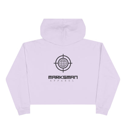 "Yours Truly" Edgy Crop Hoodie