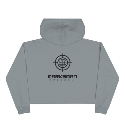 "Yours Truly..." Edgy Crop Hoodie