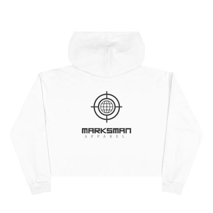 "Money Talks" Edgy Crop Hoodie