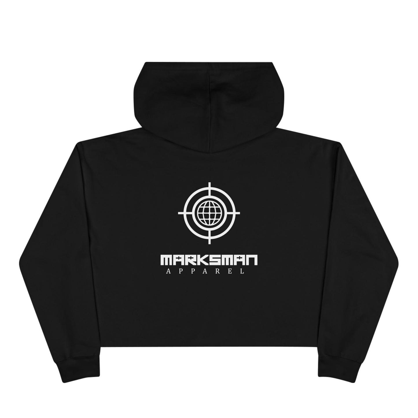 "Dressed to Kill" Edgy Crop Hoodie