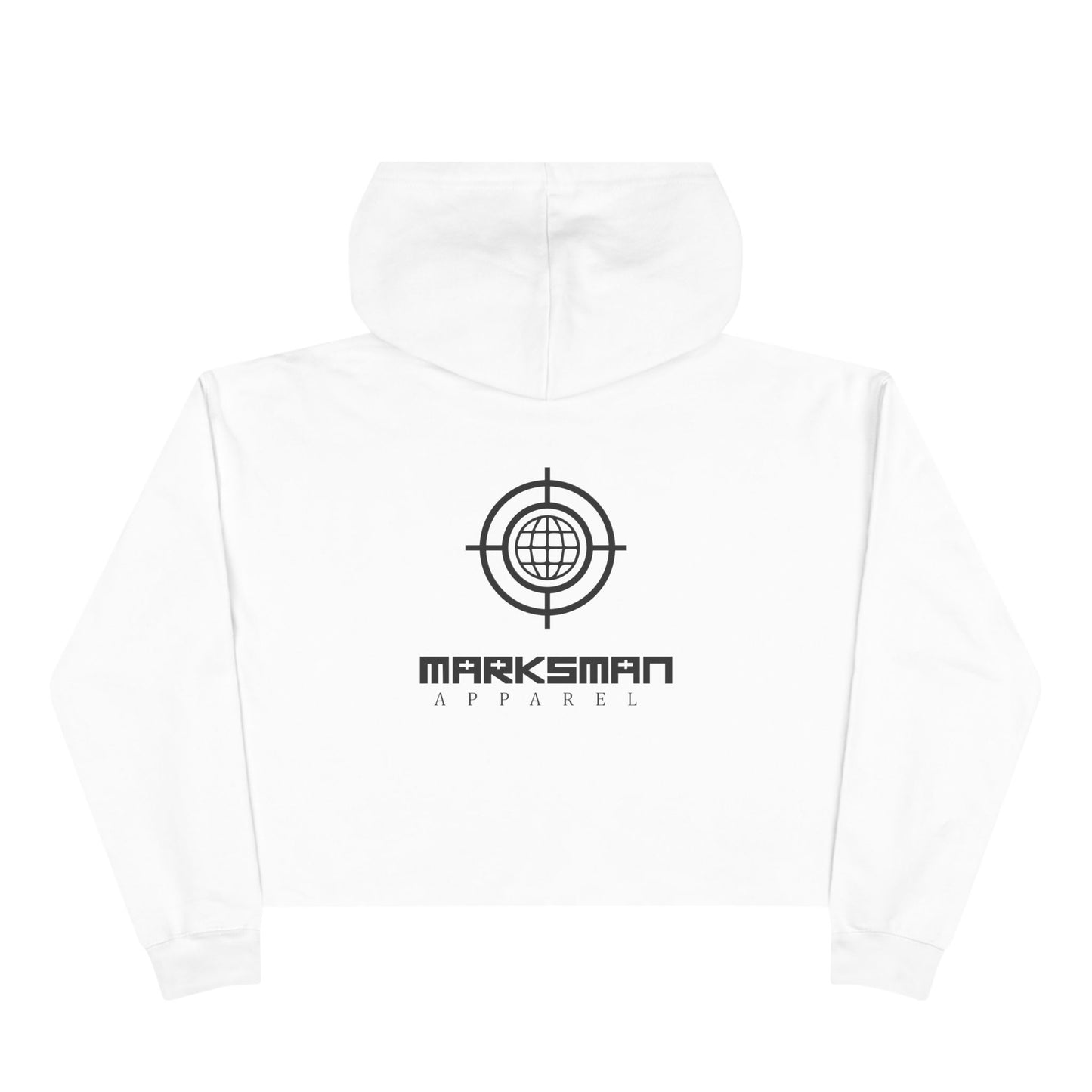 "Yours Truly..." Edgy Crop Hoodie