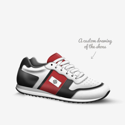 "Red Tape" Vintage Running Trainer