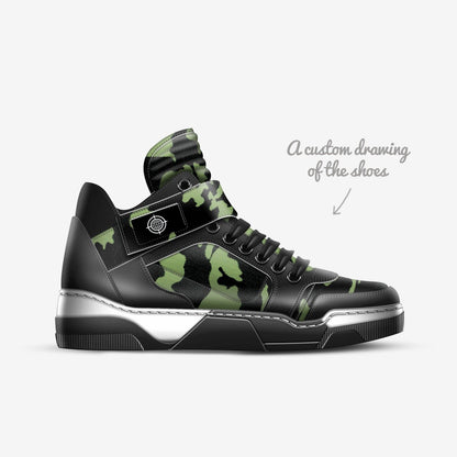 "Ultimate Warrior" Fashion Strap Hi-top
